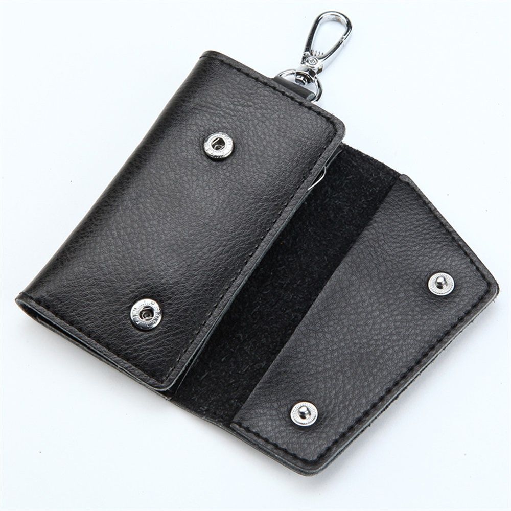 2 pack Compact Leather Car Key Case view 2