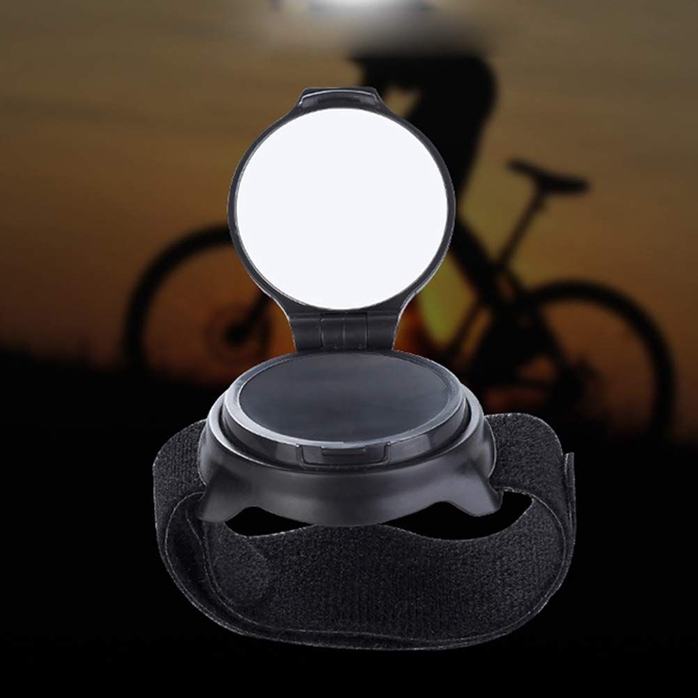 2pcs Bike Mirrors Cycling Rear View Mirror Adjustable Wrist Band Mirror view 4
