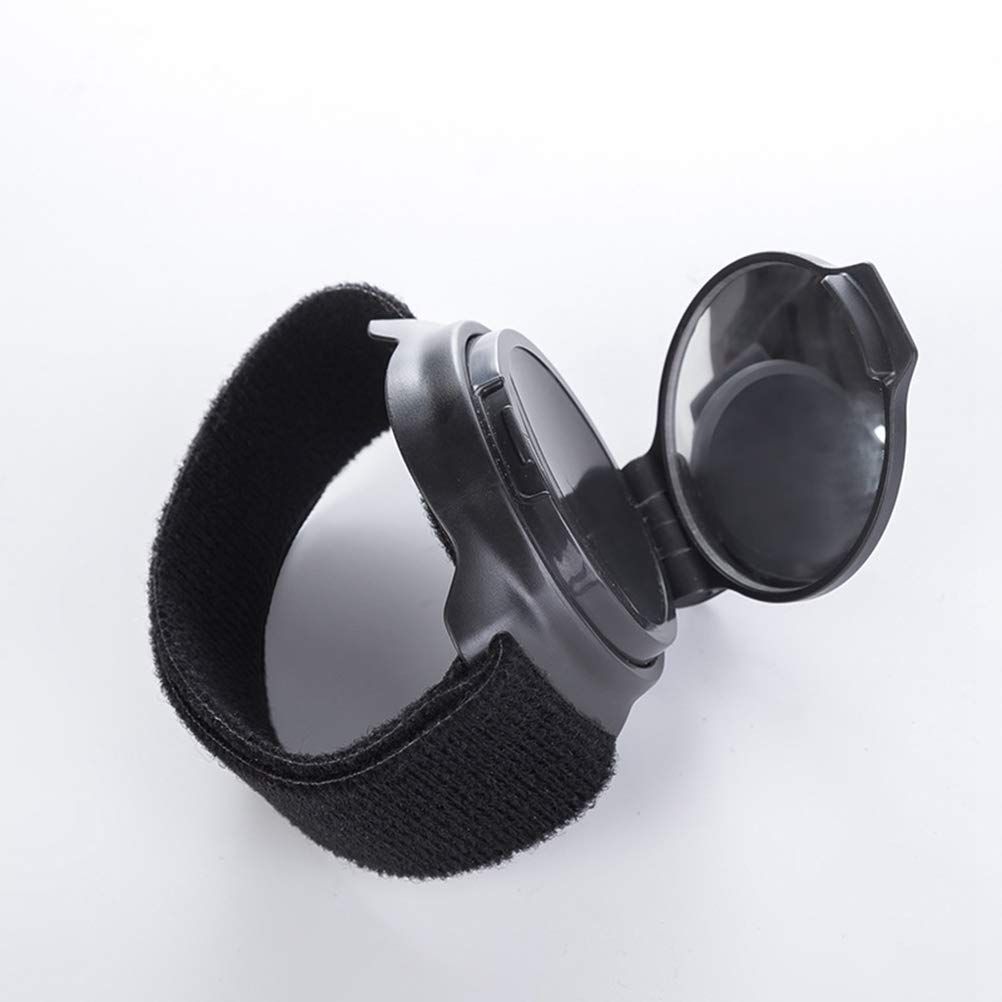 2pcs Bike Mirrors Cycling Rear View Mirror Adjustable Wrist Band Mirror view 5