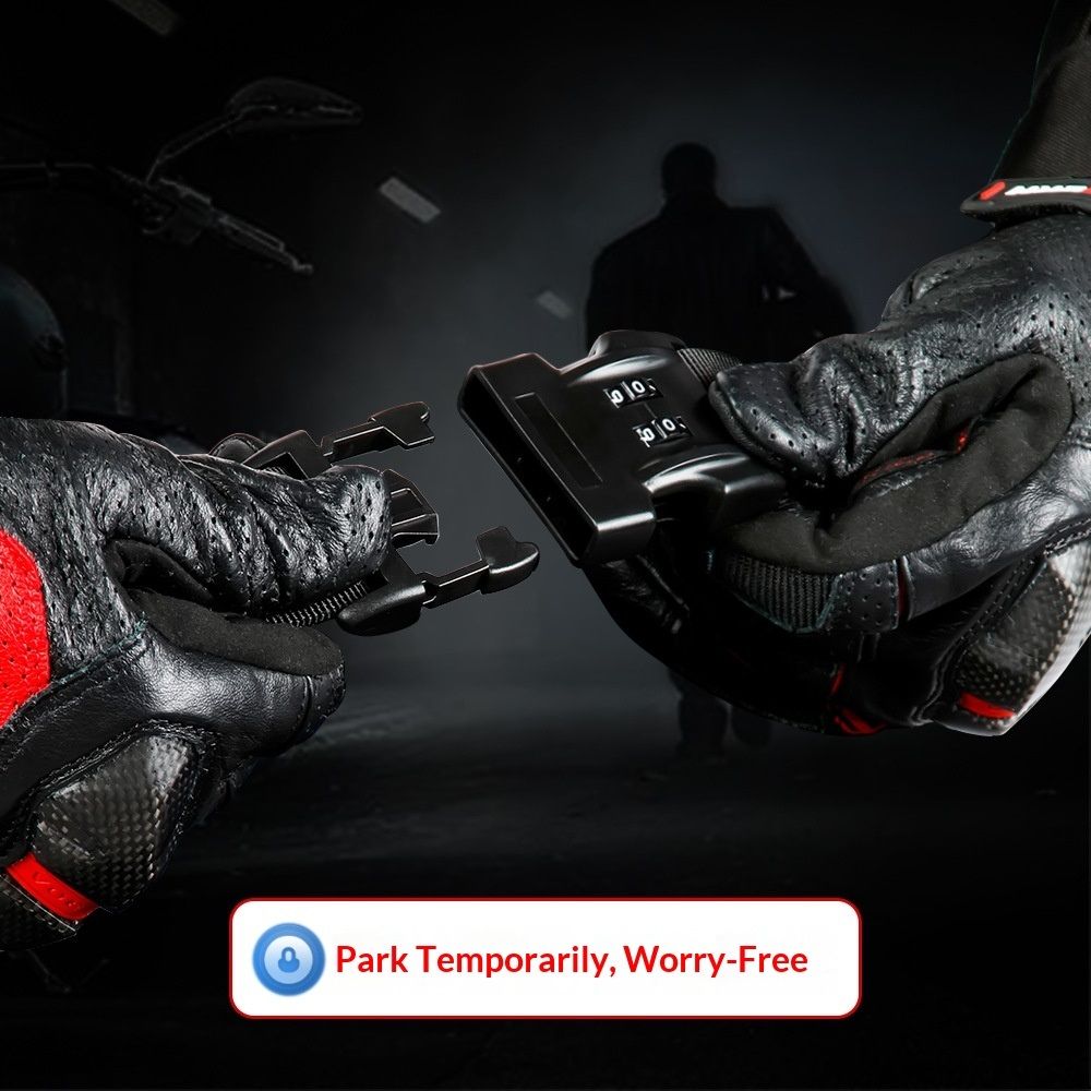 Motorcycle Helmet Bag Helmet Storage Bag with Combination Lock Waterproof view 4