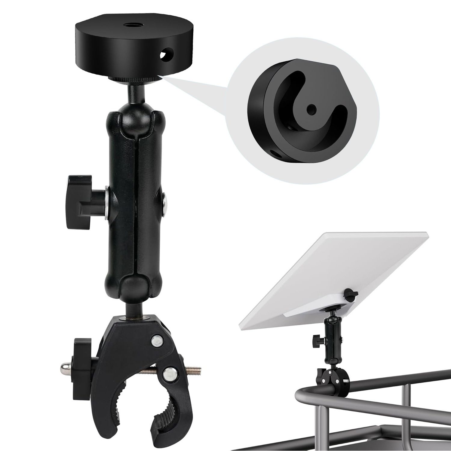 Adjustable Roof Rack Pole Mount Kit view 2