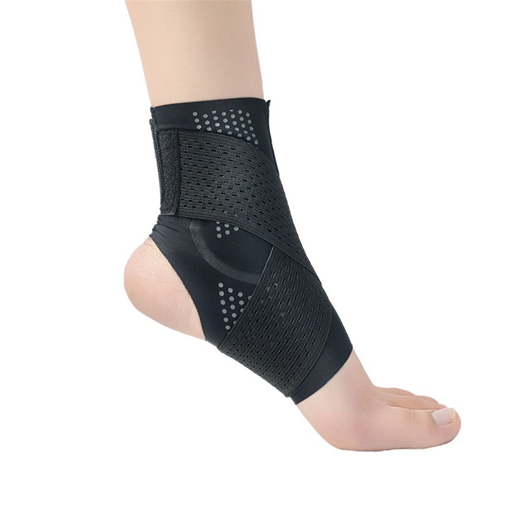 1 Pair Adjustable Compression Ankle Brace for Sprained Ankle