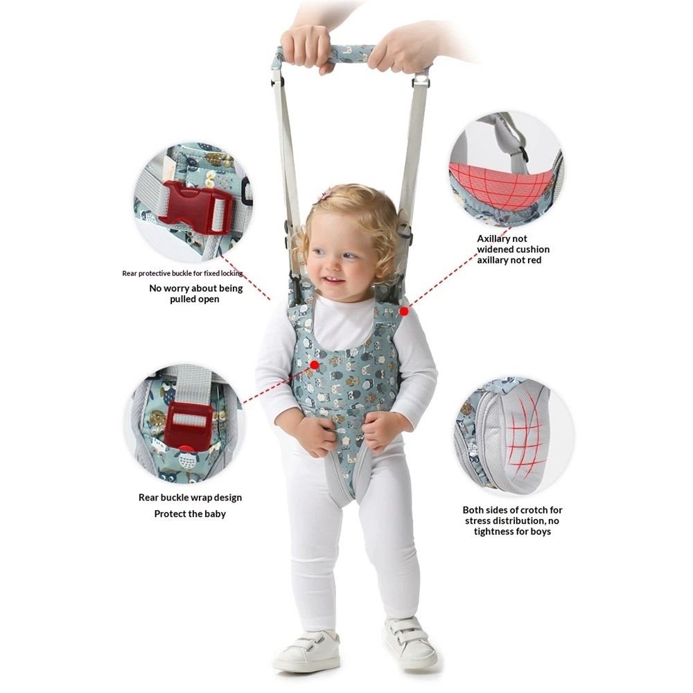 Baby Walker, Handheld Kids Toddler Walking Harness Helper Assistant Protective view 4