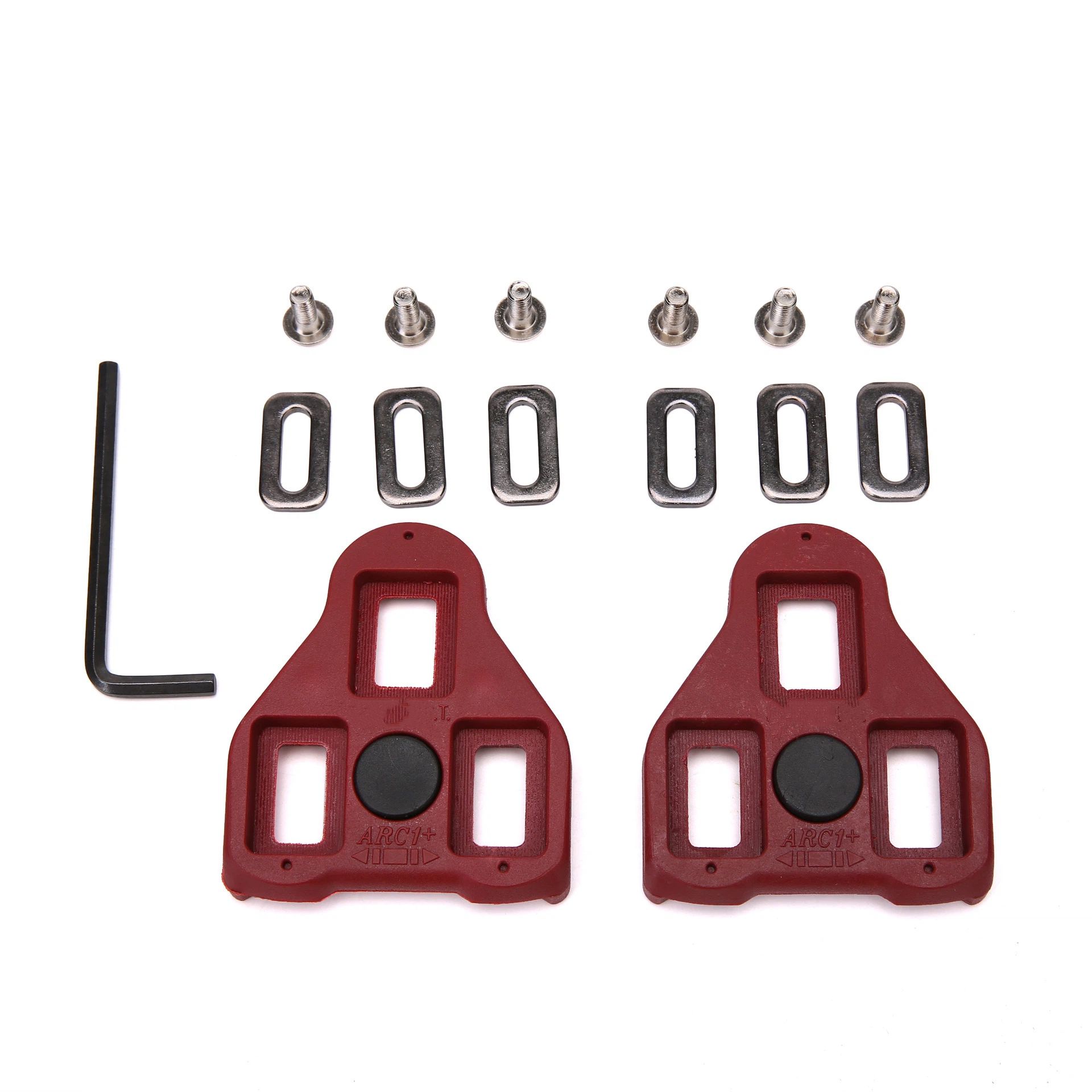 Bike Cleats – (Pair) Replacement 3Cleat Set for 3 Bolt Bicycle Pedals