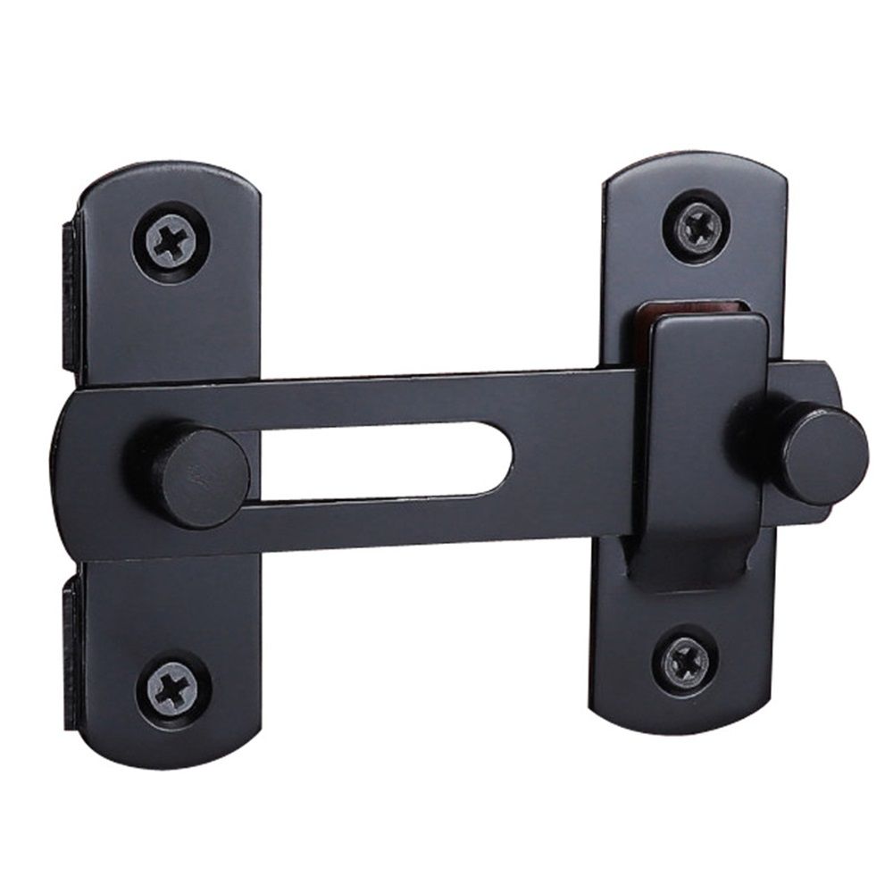2 pack 180 Degree Flip Sliding Barn Door Lock for Privacy - Safe barn Door
