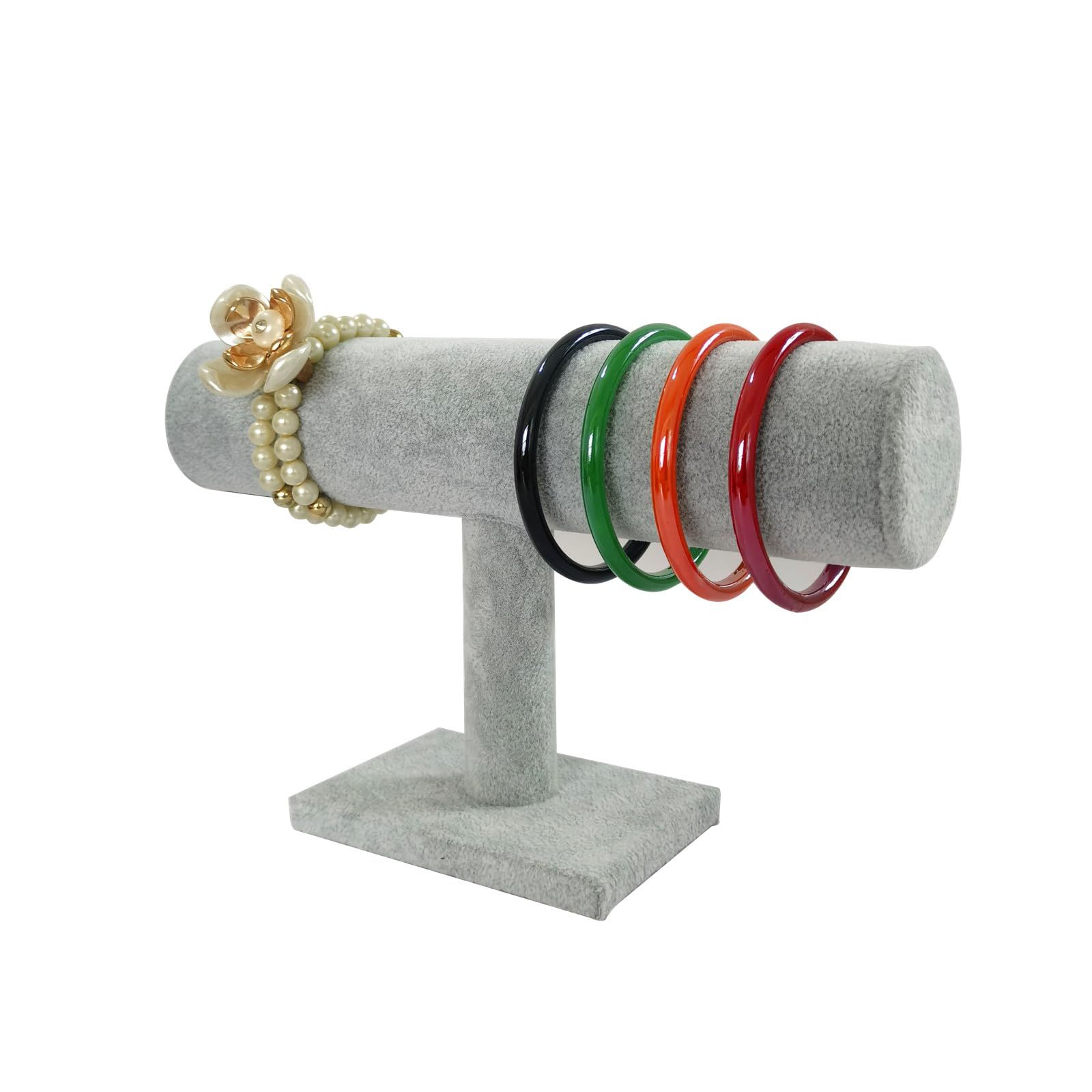 2 pack Covered Wood Jewelry Display view 4