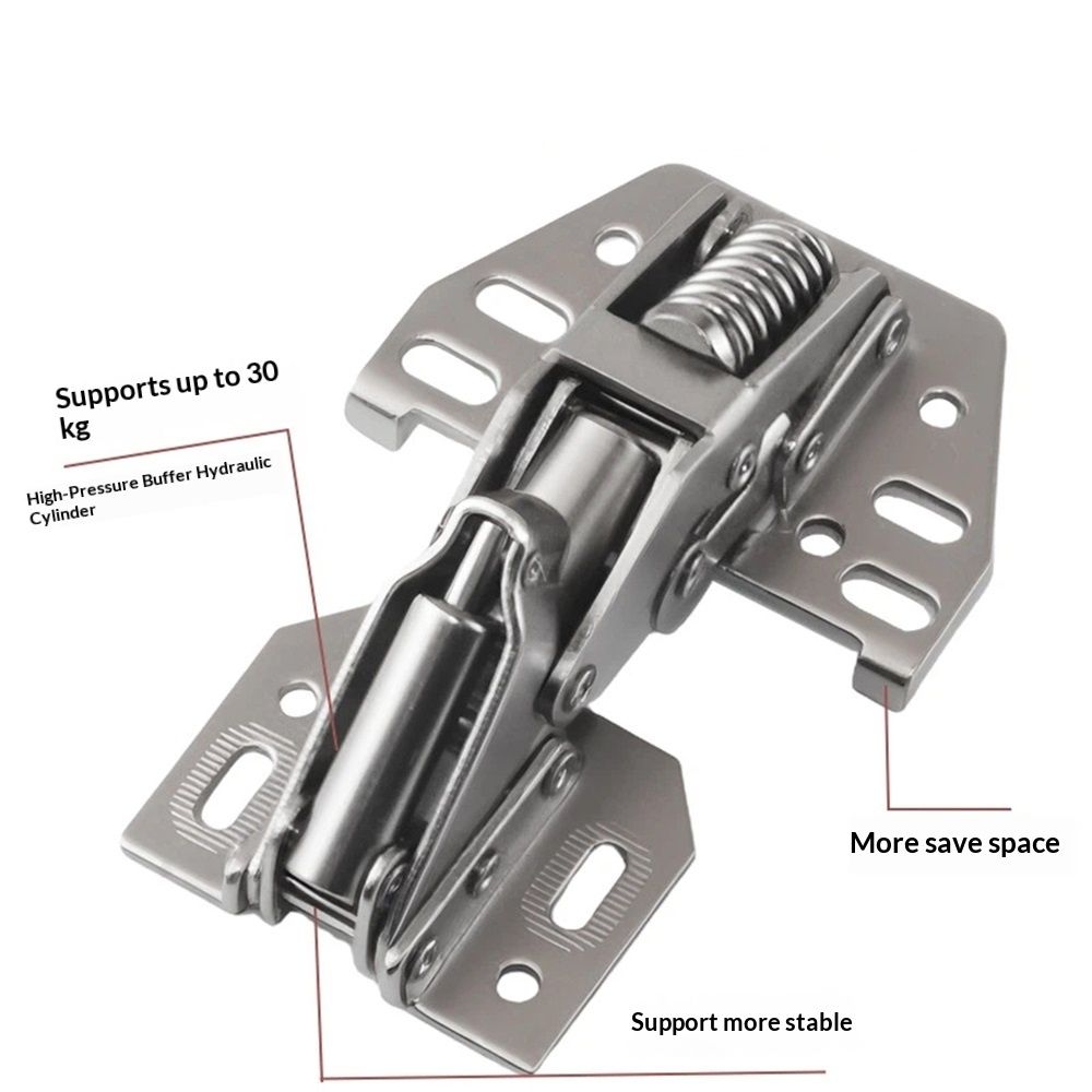 2 PCS Cabinet Hinges Heavy Duty Lid Stay Hinges view 4