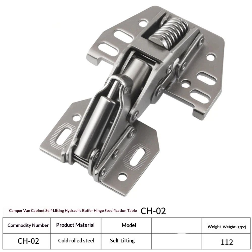 2 PCS Cabinet Hinges Heavy Duty Lid Stay Hinges view 5