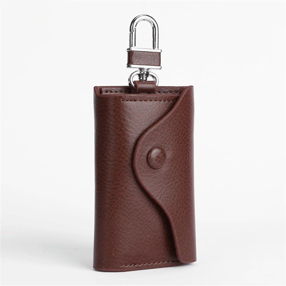 Car Key Case for Men and Women Small Leather Key Holder Key Cover with 6