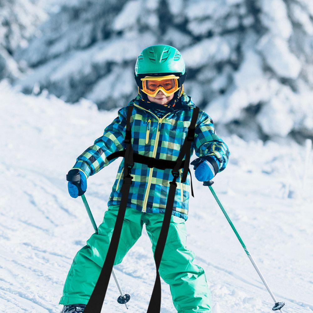 Kids Ski Snowboard Training Harness Toddler Skiing Harness with Removable view 2