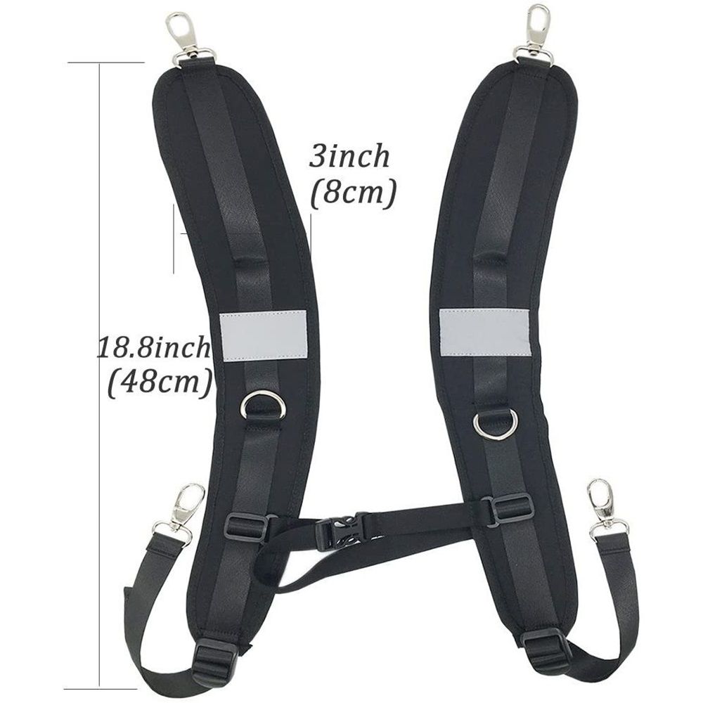 Waterproof Replacement Shoulder Strap with Adjustable Belt for Shoulder Bag