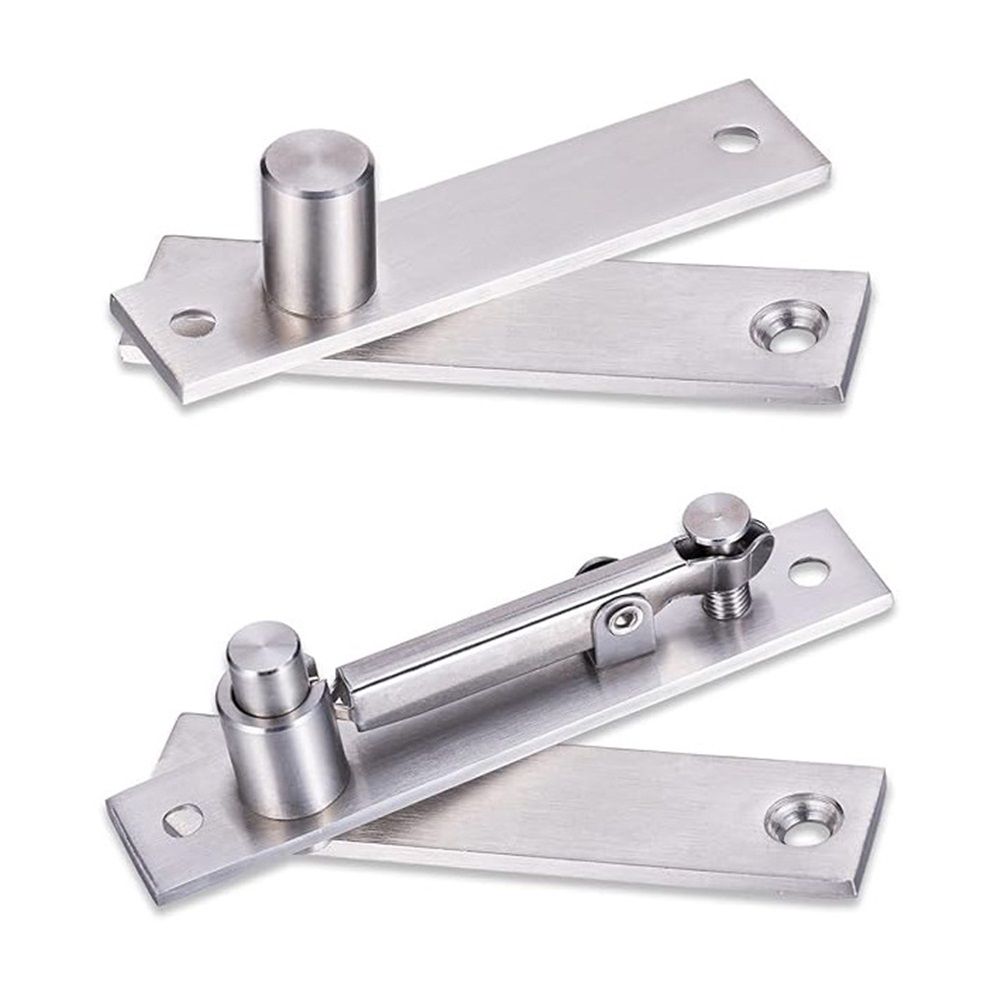 Heavy Duty Pivot Hinge for Wood Door - Stainless Steel Hidden Door Hinge for