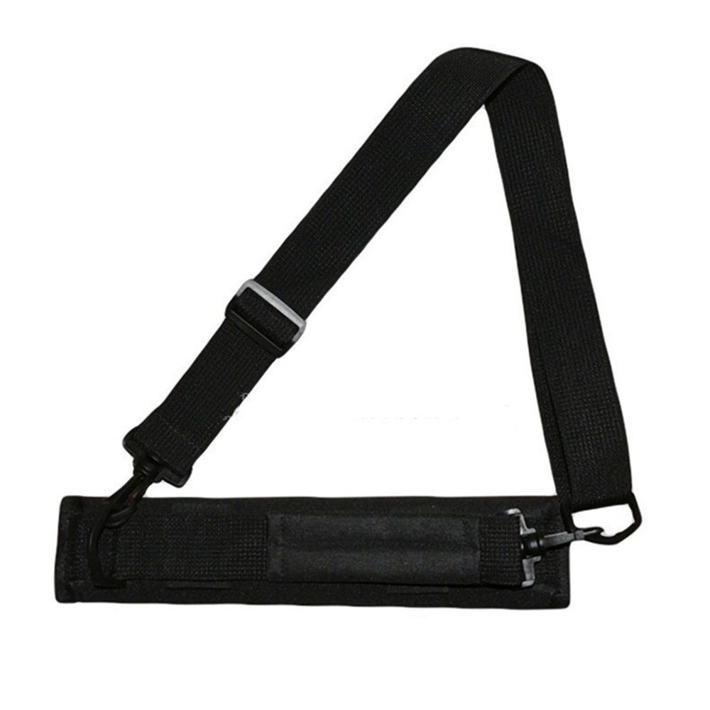 Lightweight Canvas Golf Club Carrier Sleeves Bag with Shoulder Strap black