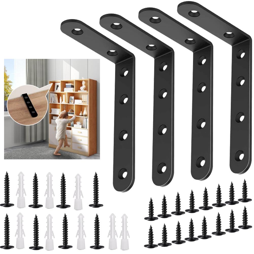 Anti Tip Furniture Anchors for Pet Proofing