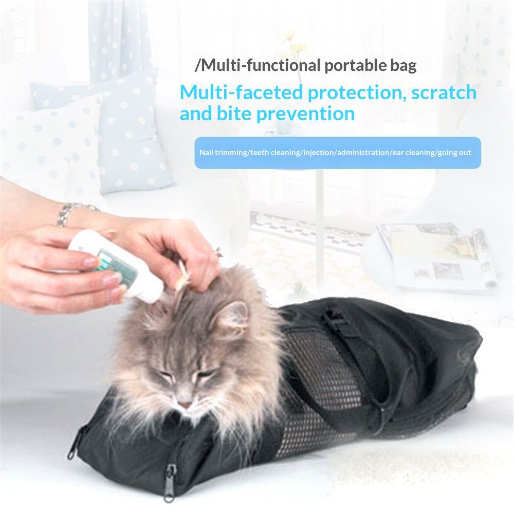 Cat Grooming Bag - Pet Carrier Grooming Bags Make Washing view 5