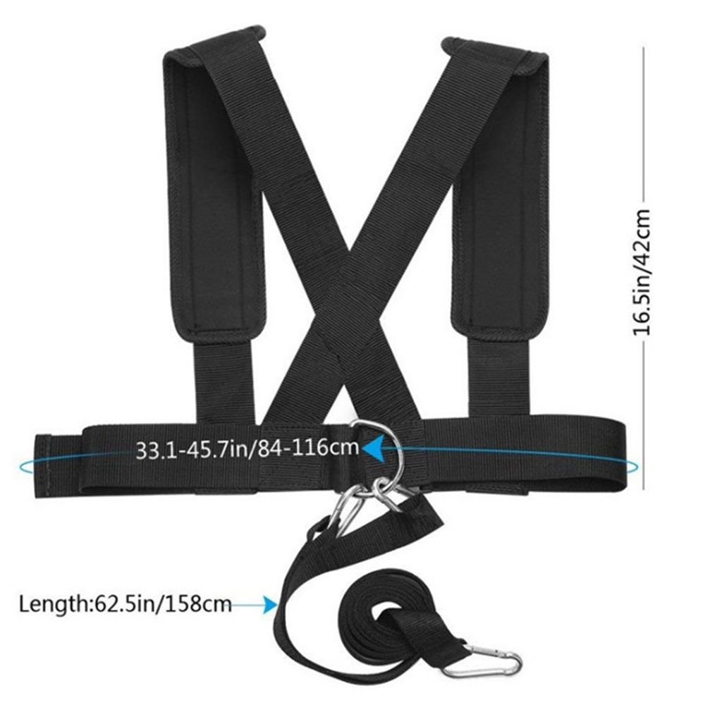 Sled Harness Workout Resistance and Assistance Trainer Physical Training view 3