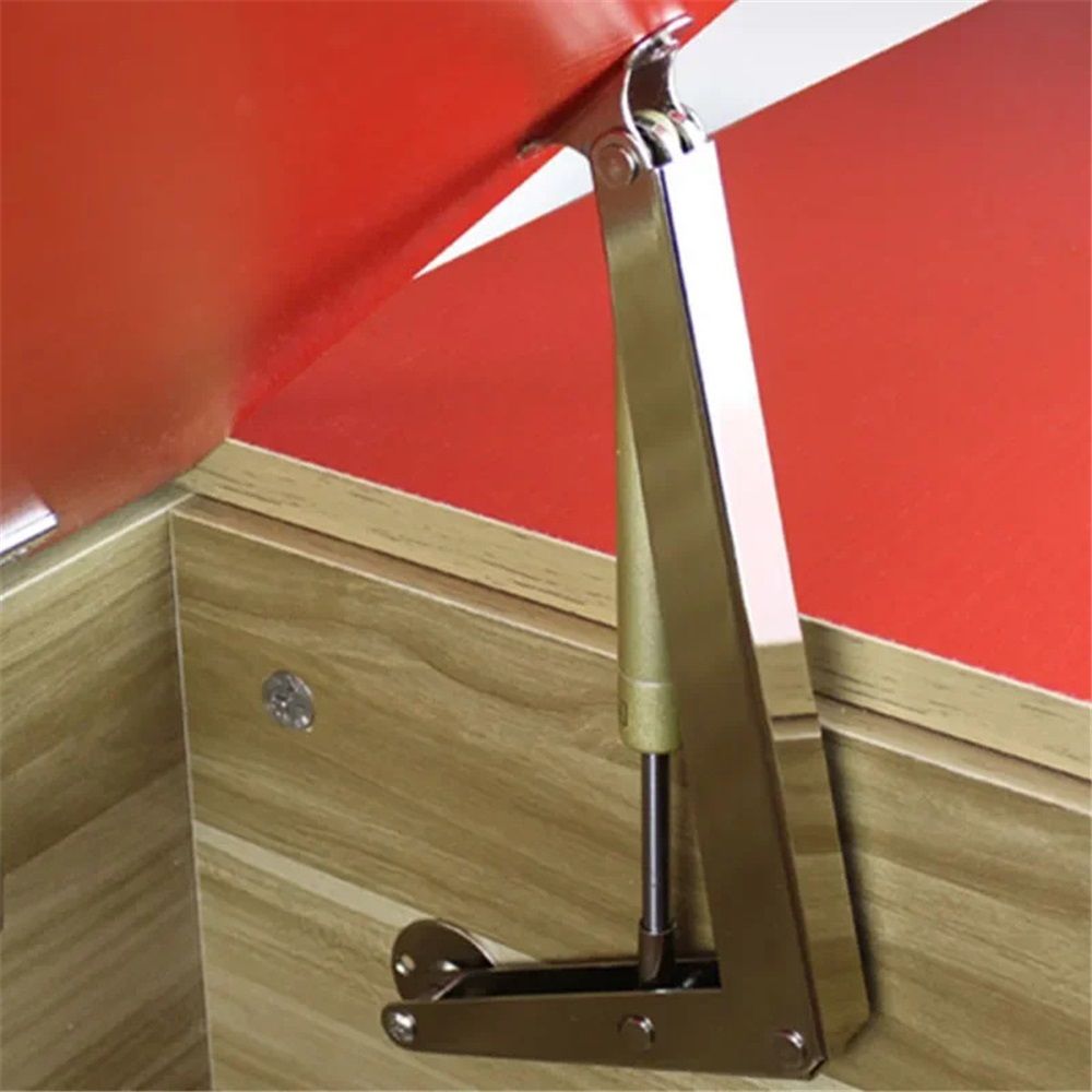 200N Gas Struts Heavy Duty Soft Close Lid Support Hinges Automatic Slow view 4