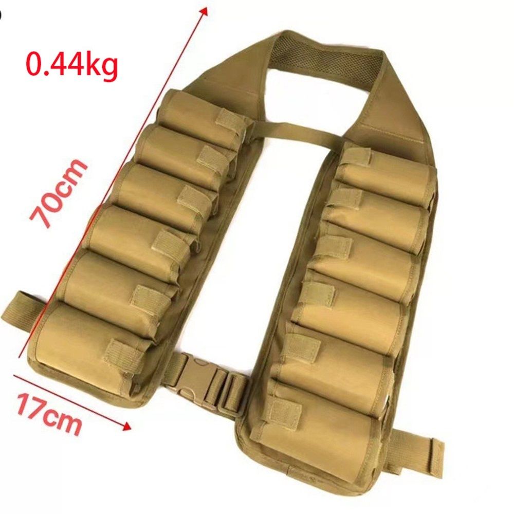 Beer Bandolier Holder 12-Pack Drink Vest Beer Can Soda Belt Holster Beverage view 4