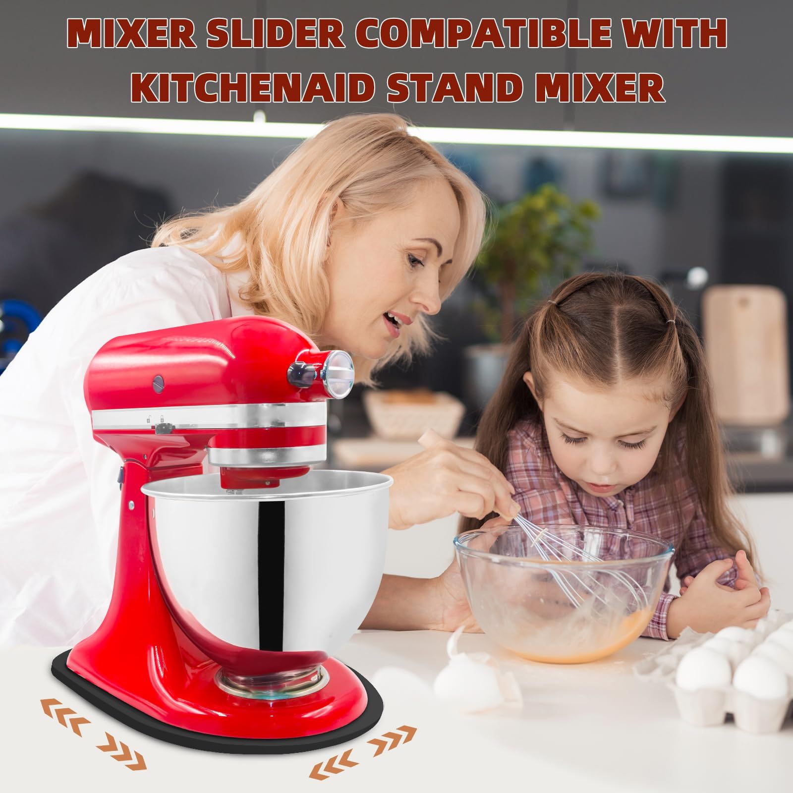Mixer Slider Compatible with Kitchen aid Bowl Lift 4 .5-5 Qt Stand Mixer Pine view 5