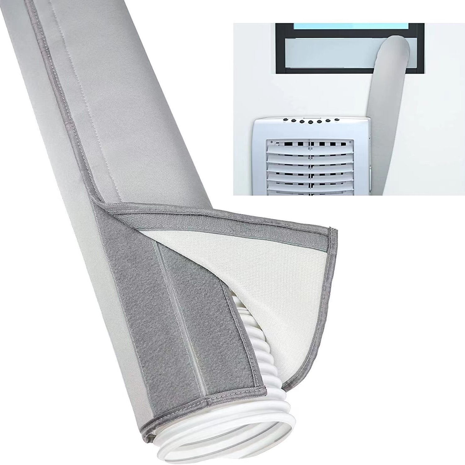 Portable AC Hose Insulation Sleeve view 4