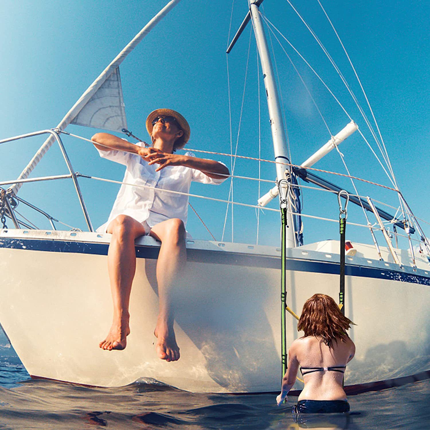 Young Marine Rope Ladder for Inflatable Boat view 5