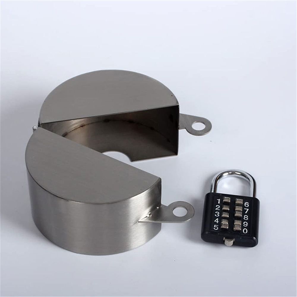 Faucet Locks Outdoor,Hose Spigot，Made of Metal Suitable for Garden view 5