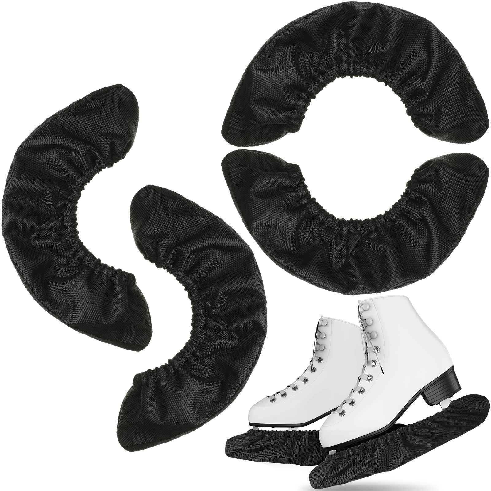 4 Pcs Ice Skate Guards Hockey Ice Skate Blade Covers Kids Absorbent Figure