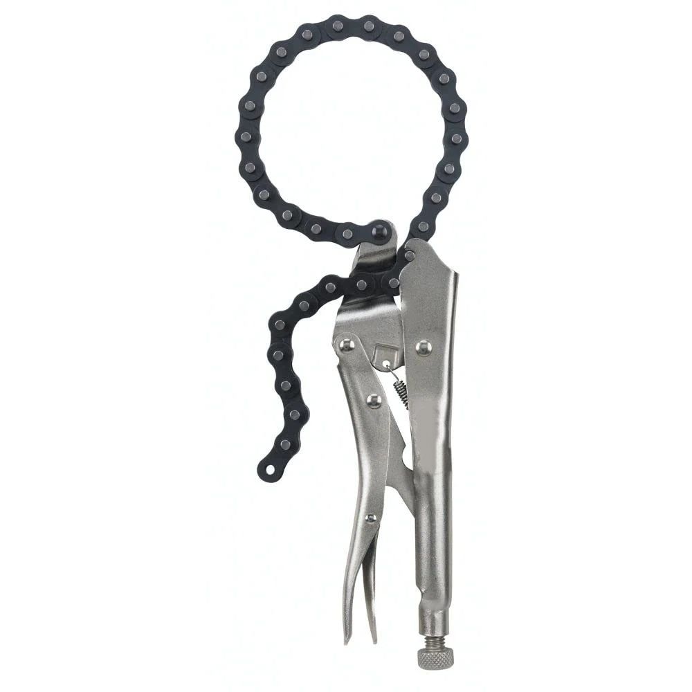 Locking Chain Clamp, Locking Chain Pliers with 80cm Chain, Quick Release，Heavy