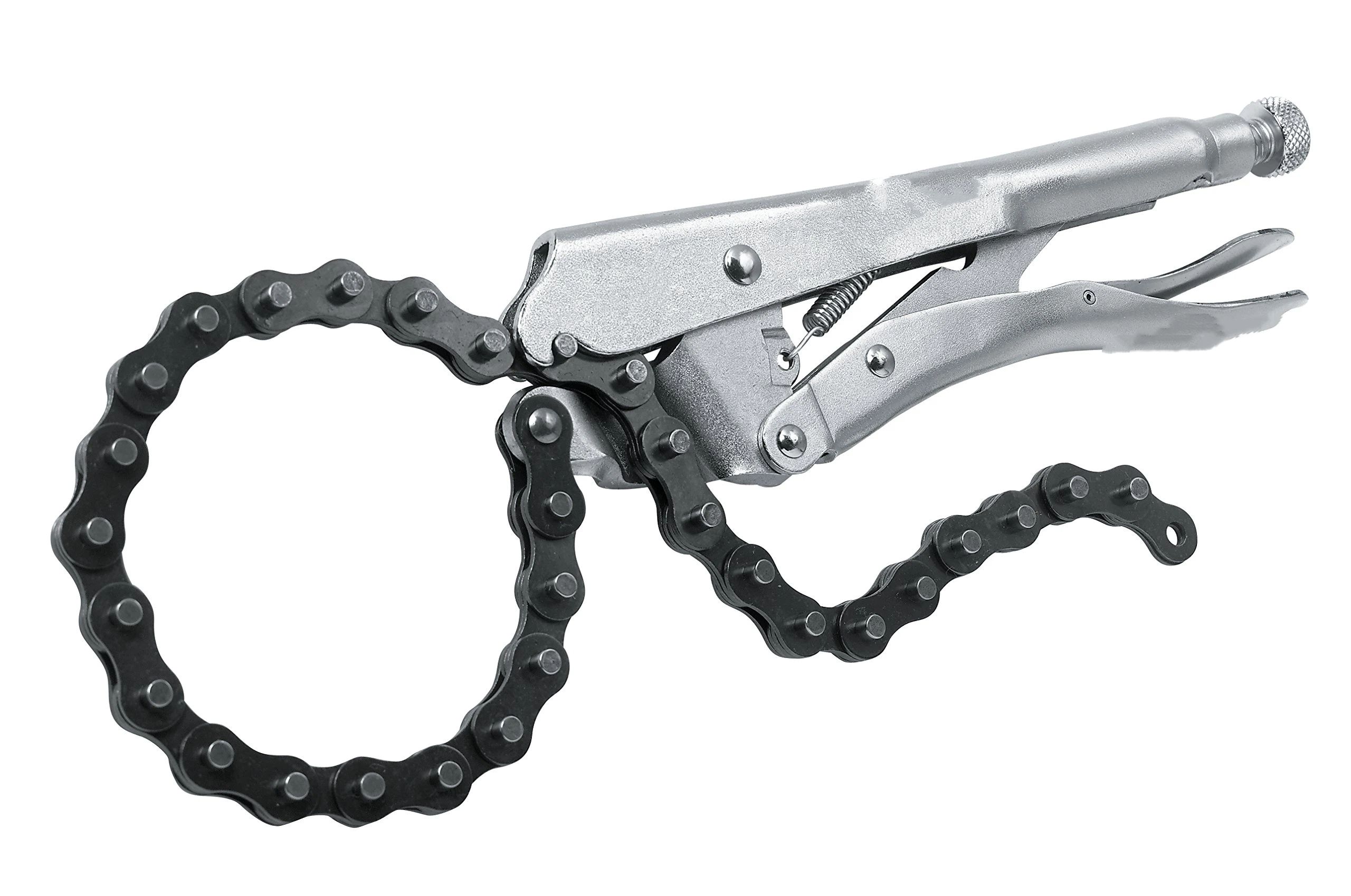 Locking Chain Clamp, Locking Chain Pliers with 80cm Chain, Quick Release，Heavy view 4