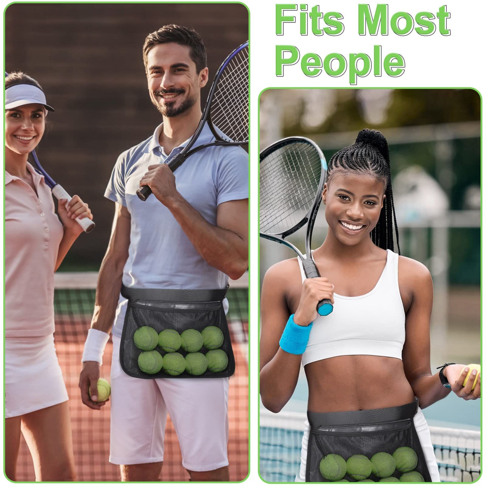 2pcs Adjustable tennis belt holder view 3