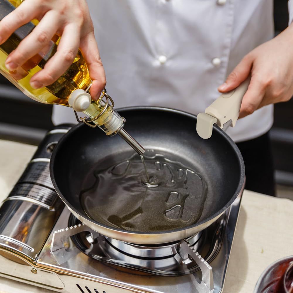 Removable Pan Handle,Anti-Scald Detachable Pot Handle for All Cookware Pan & view 3