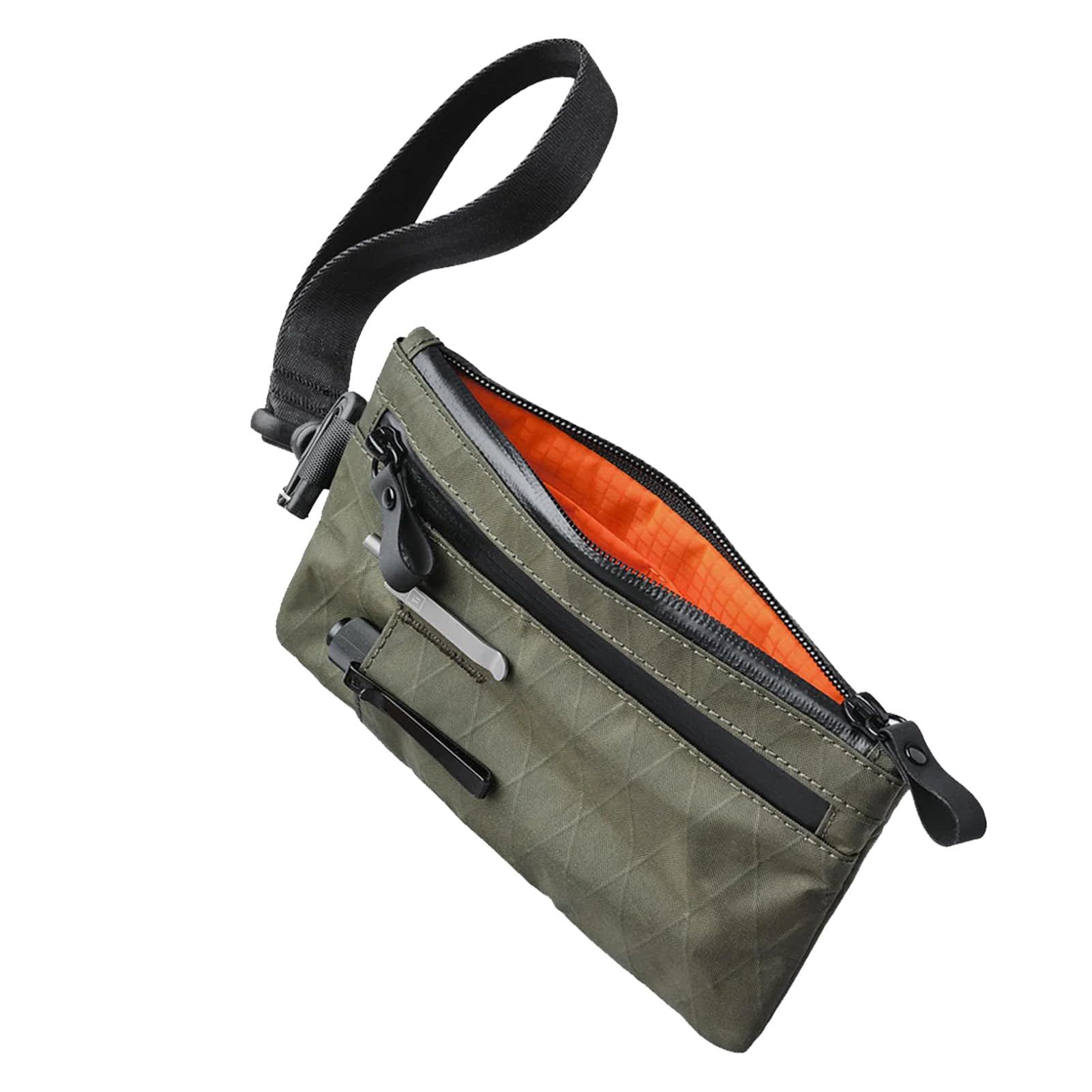 Multi-tool Slots EDC Organizer Pouch Nylon Passport Holder & EDC Wallet - Zip