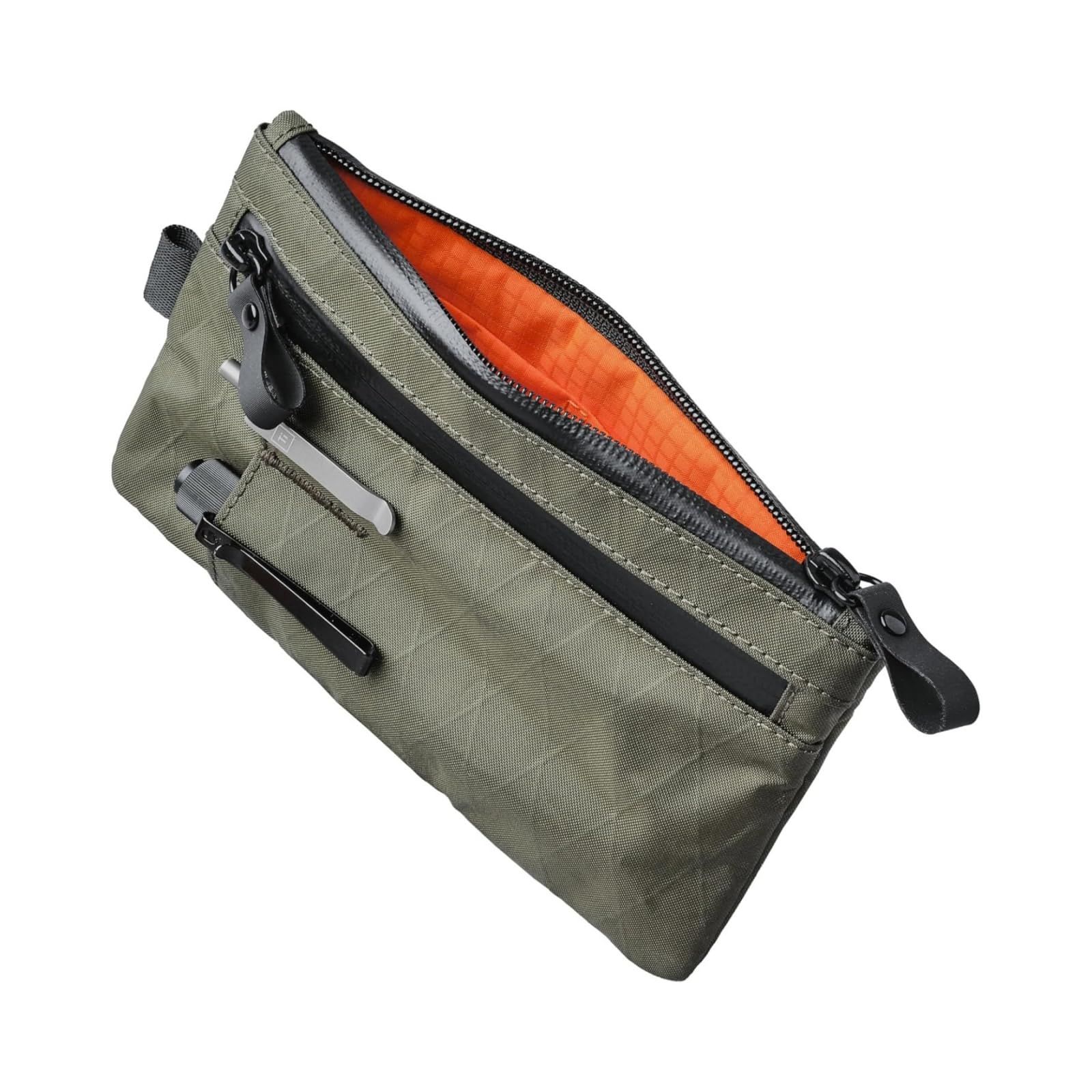 Multi-tool Slots EDC Organizer Pouch Nylon Passport Holder & EDC Wallet - Zip view 2