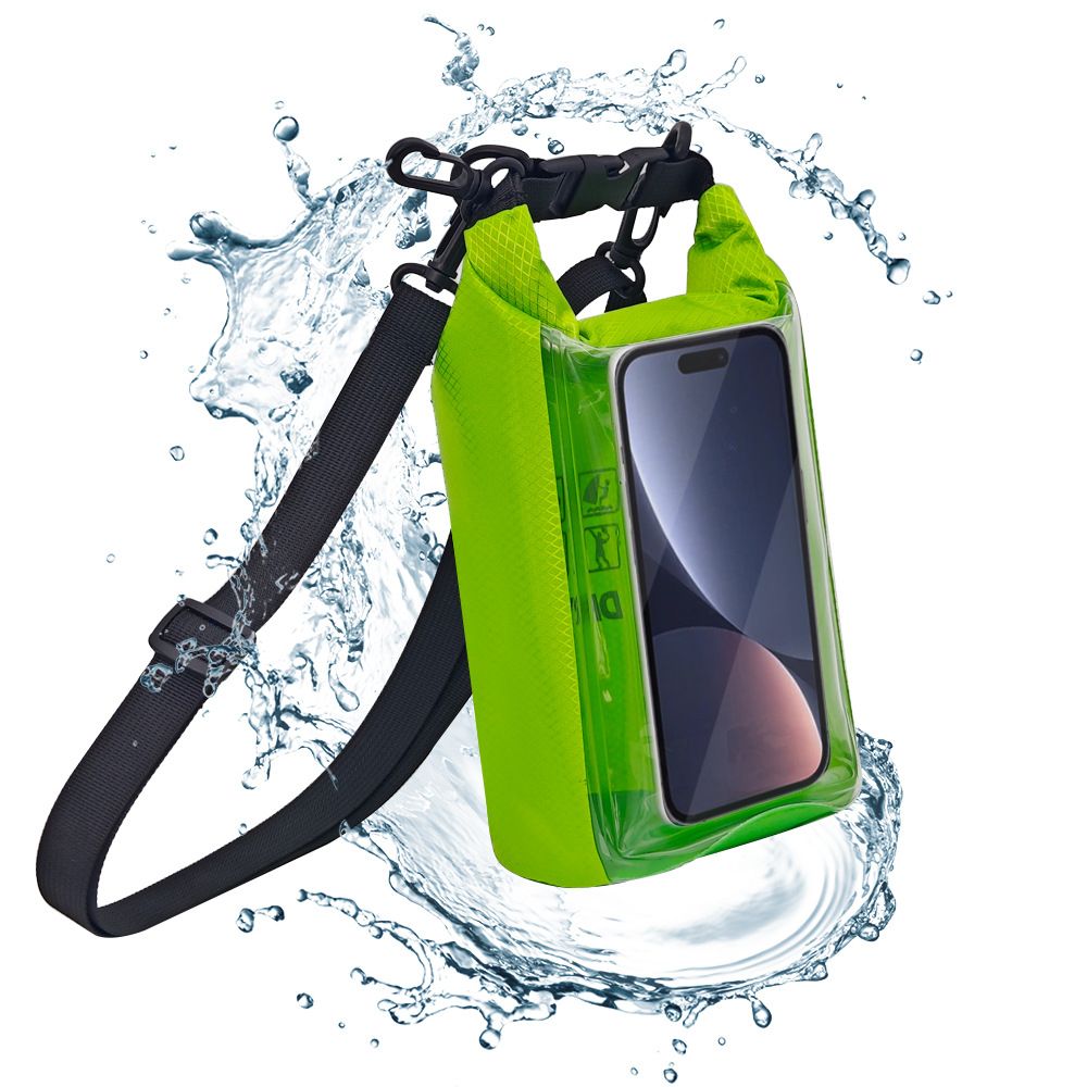 Waterproof Dry Bag, 2L - Roll Top Waterproof Pool Bag，Dry Bags for Kayaking view 2