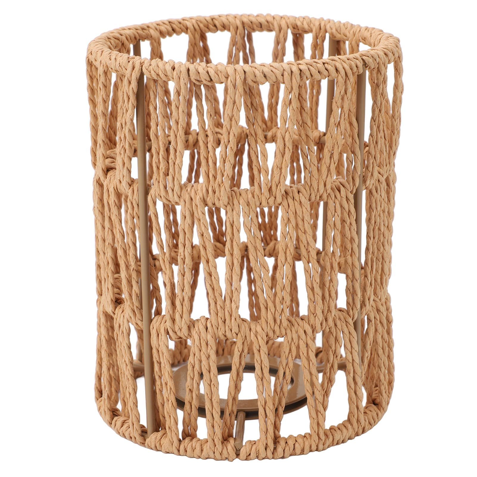 1 Pack Rattan Lamp Shade view 2