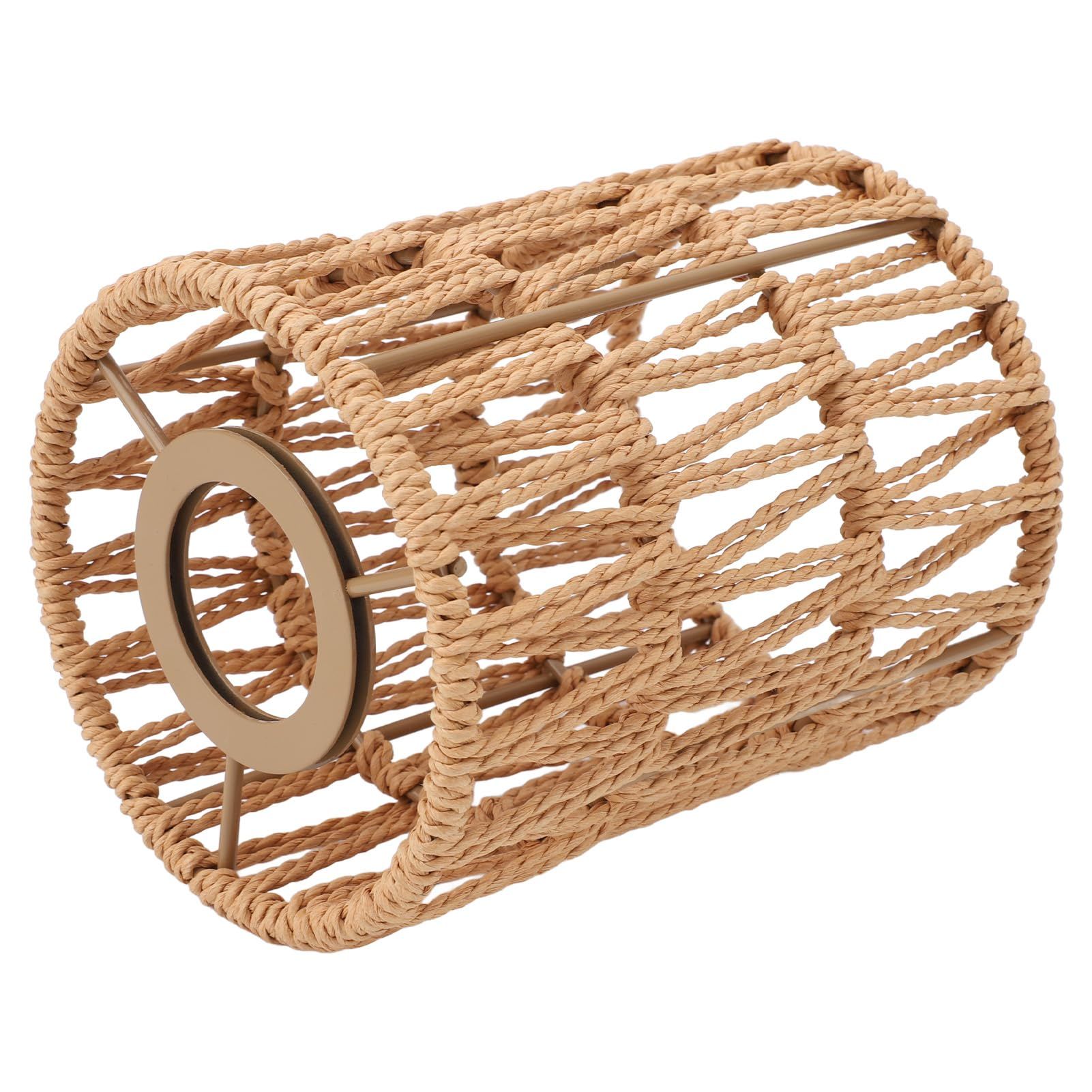 1 Pack Rattan Lamp Shade view 3