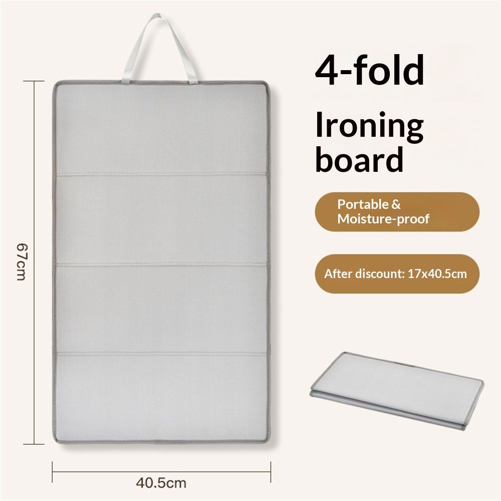 Four fold hanging ironing machine view 5