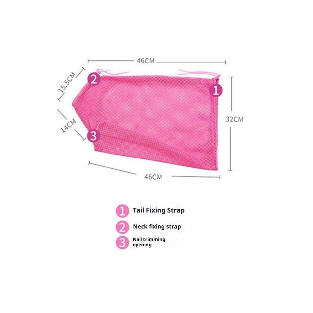 2pcs Cat Bathing Bag Anti-Bite and Anti-Scratch Cat Grooming Bag for Bathing view 5
