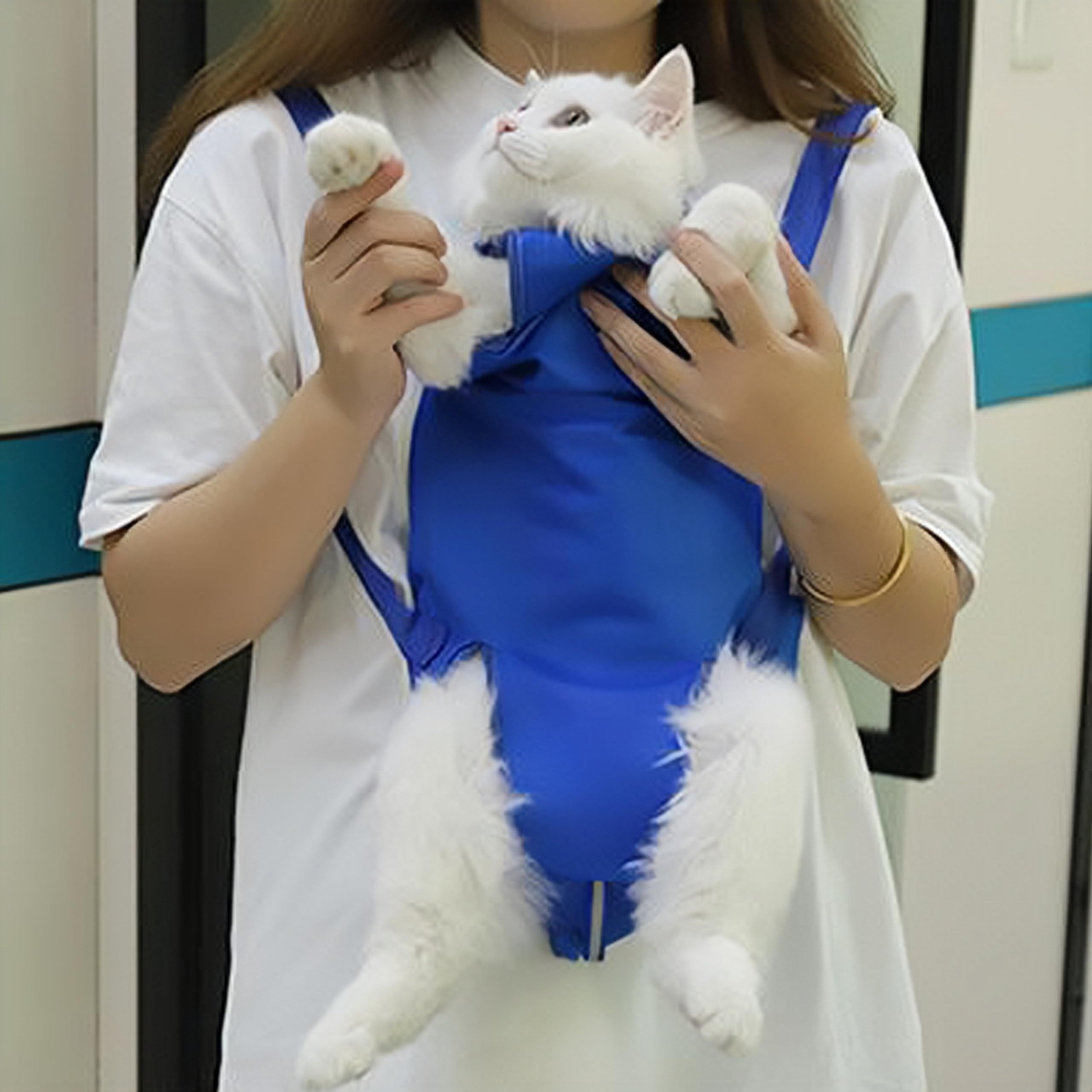 Pet Cat’s Restraint Bag for Claw Care Nail Trimming Anti-Scratching Grooming view 4