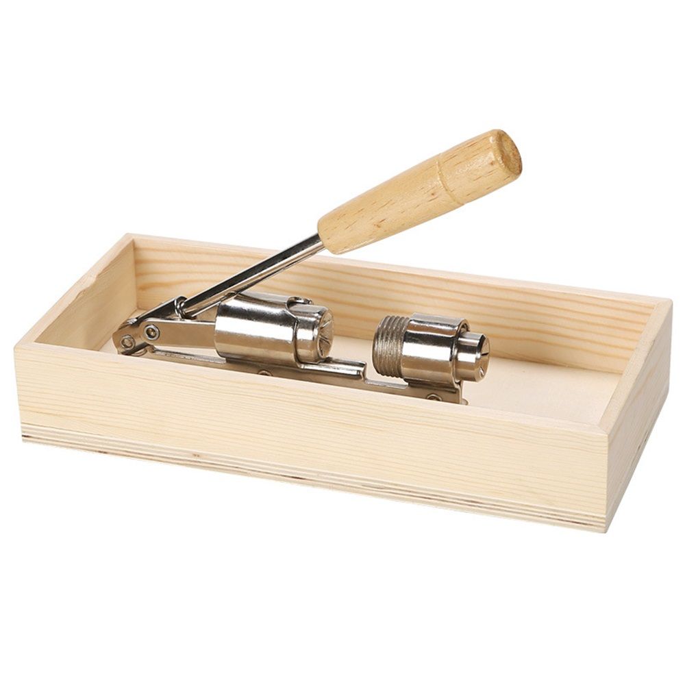 Nutcracker Heavy Duty Nut cracker Pecan Cracker Walnut Cracker Tool with Wood