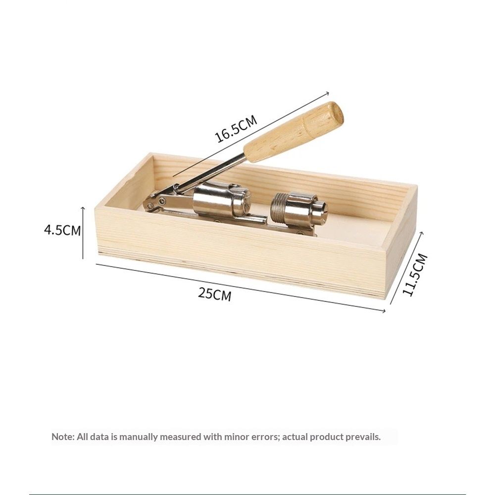 Nutcracker Heavy Duty Nut cracker Pecan Cracker Walnut Cracker Tool with Wood view 5