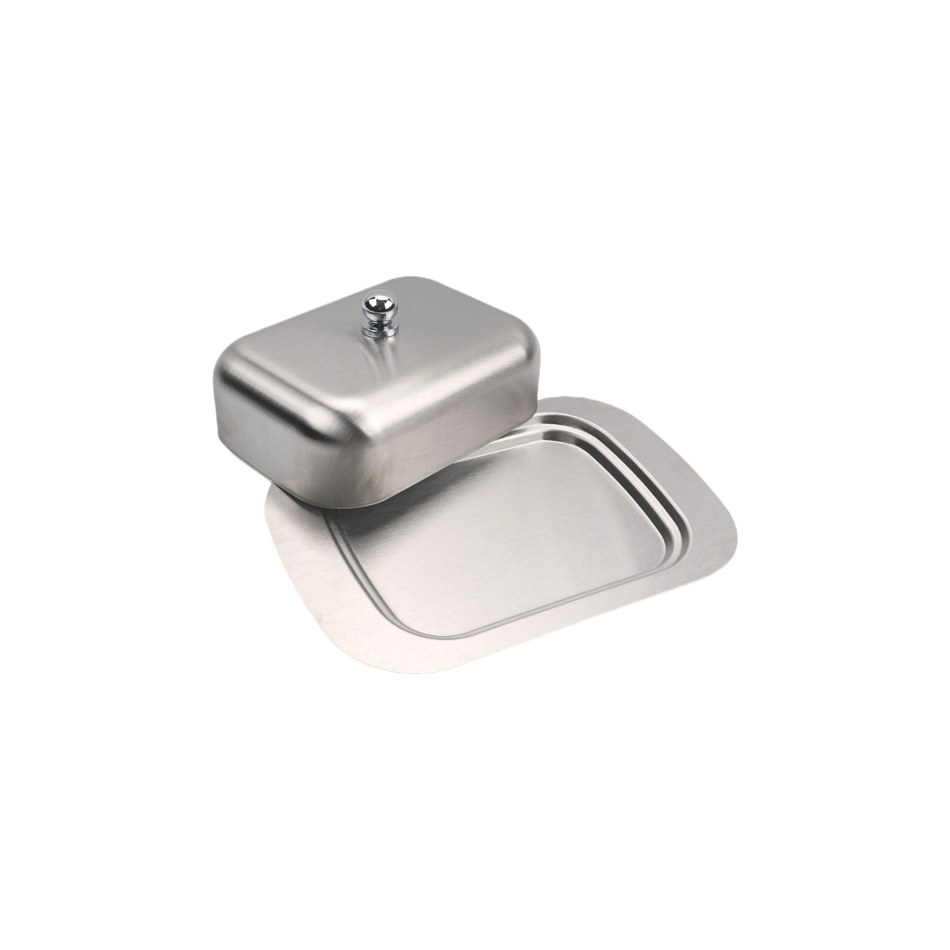 Butter Dish with Lid and Butter Spreader