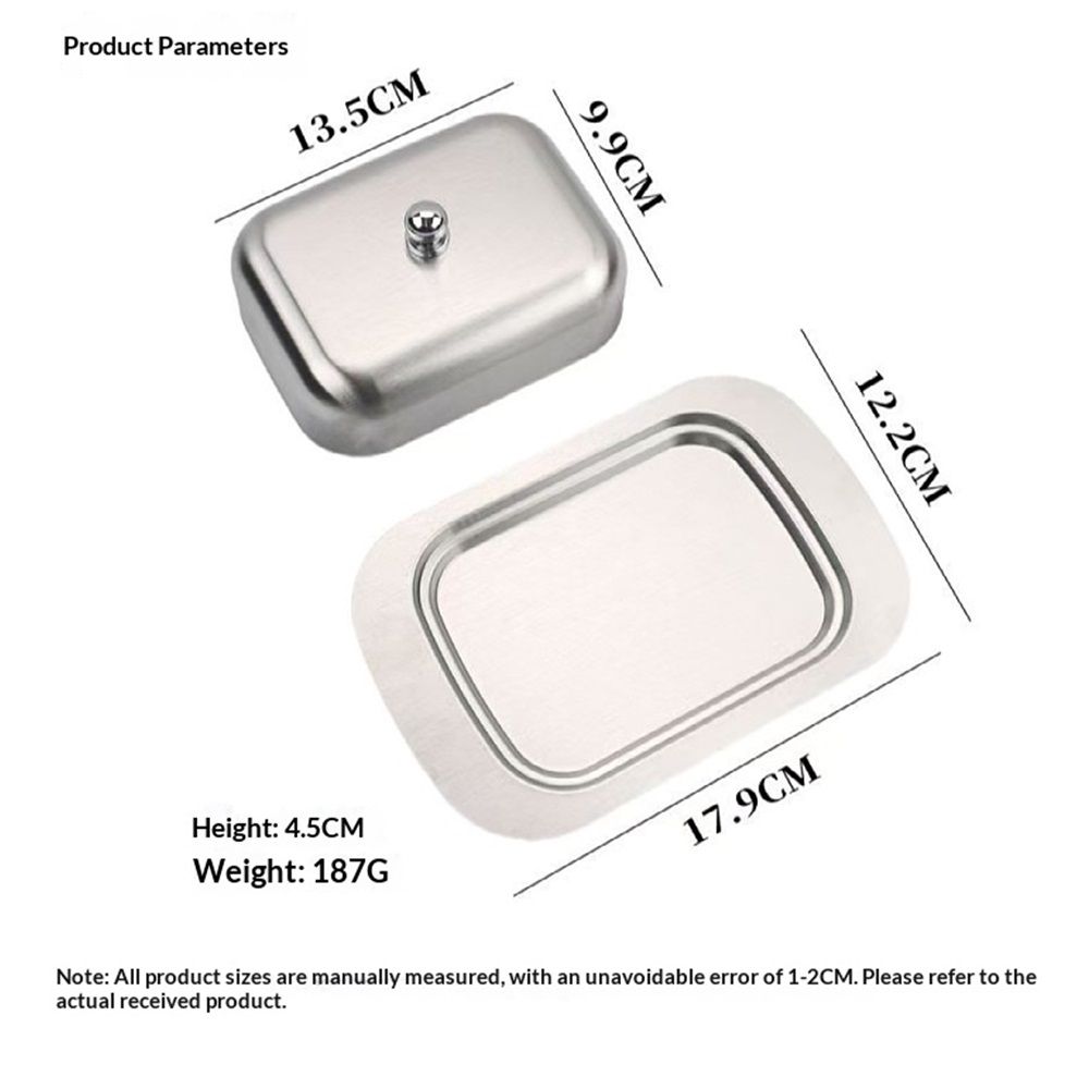 Butter Dish with Lid and Butter Spreader view 5