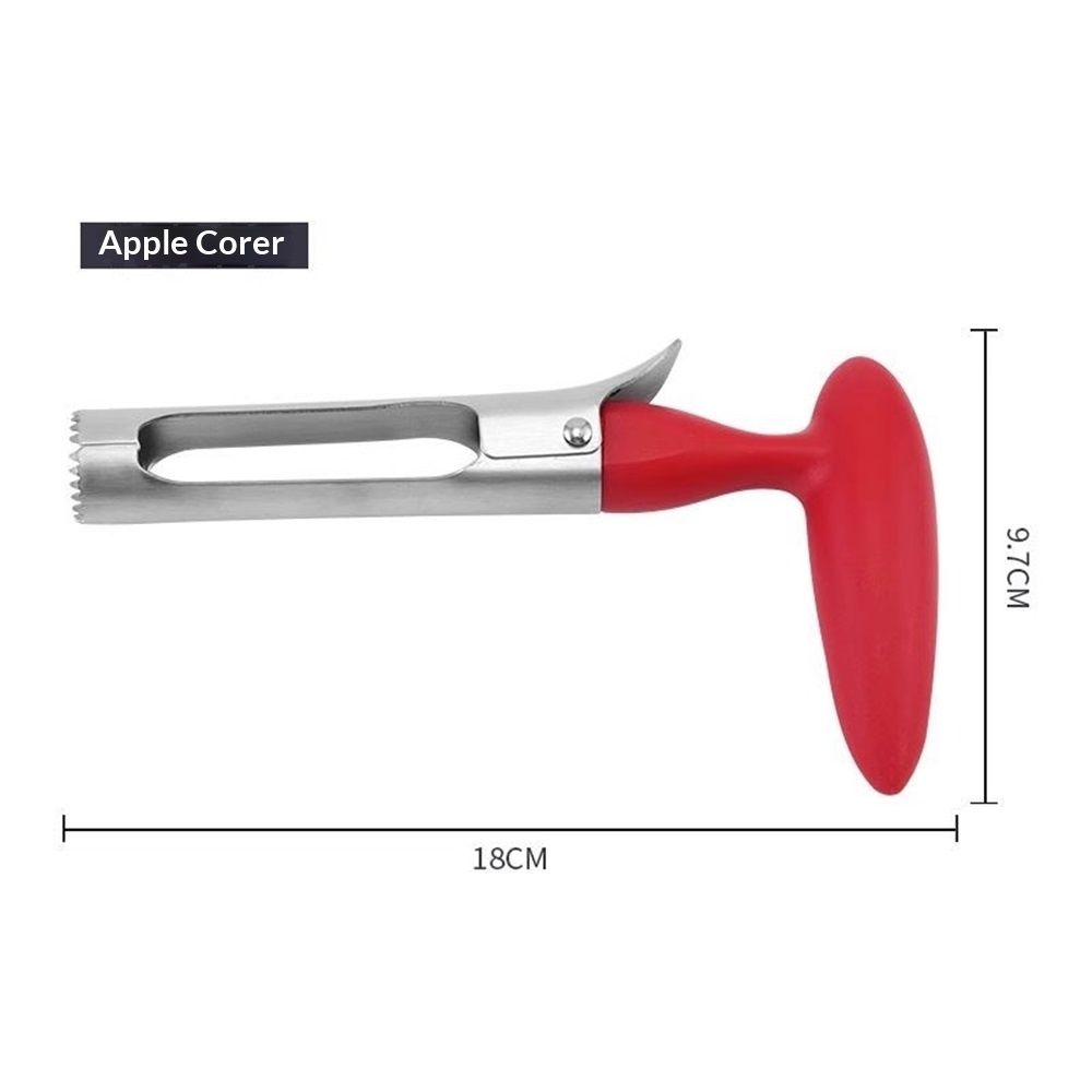 2pcs Apple Corer Tool - Easy to Use and Clean - Sturdy Apple Core Remover with view 5