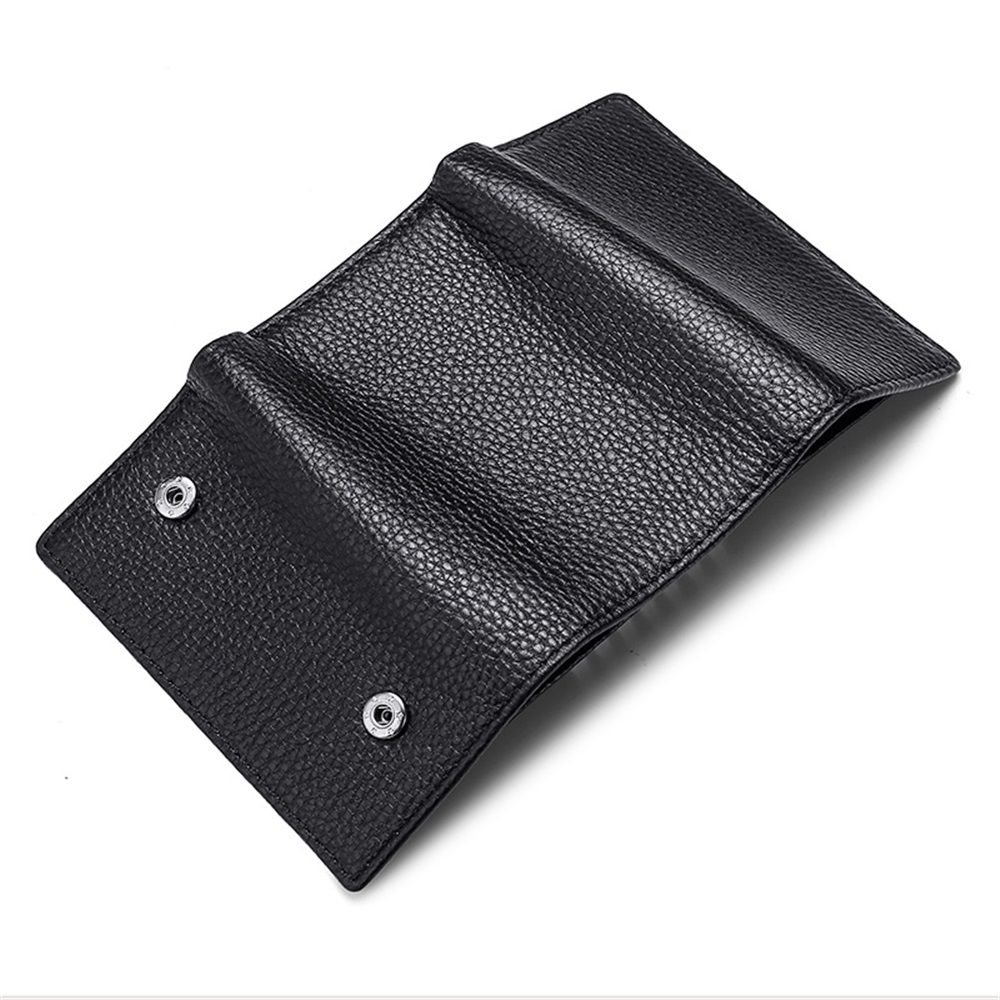 Cowhide Key Holder - Car Key Loop Wallet Slim Keychain Pouch - Practical Key view 3