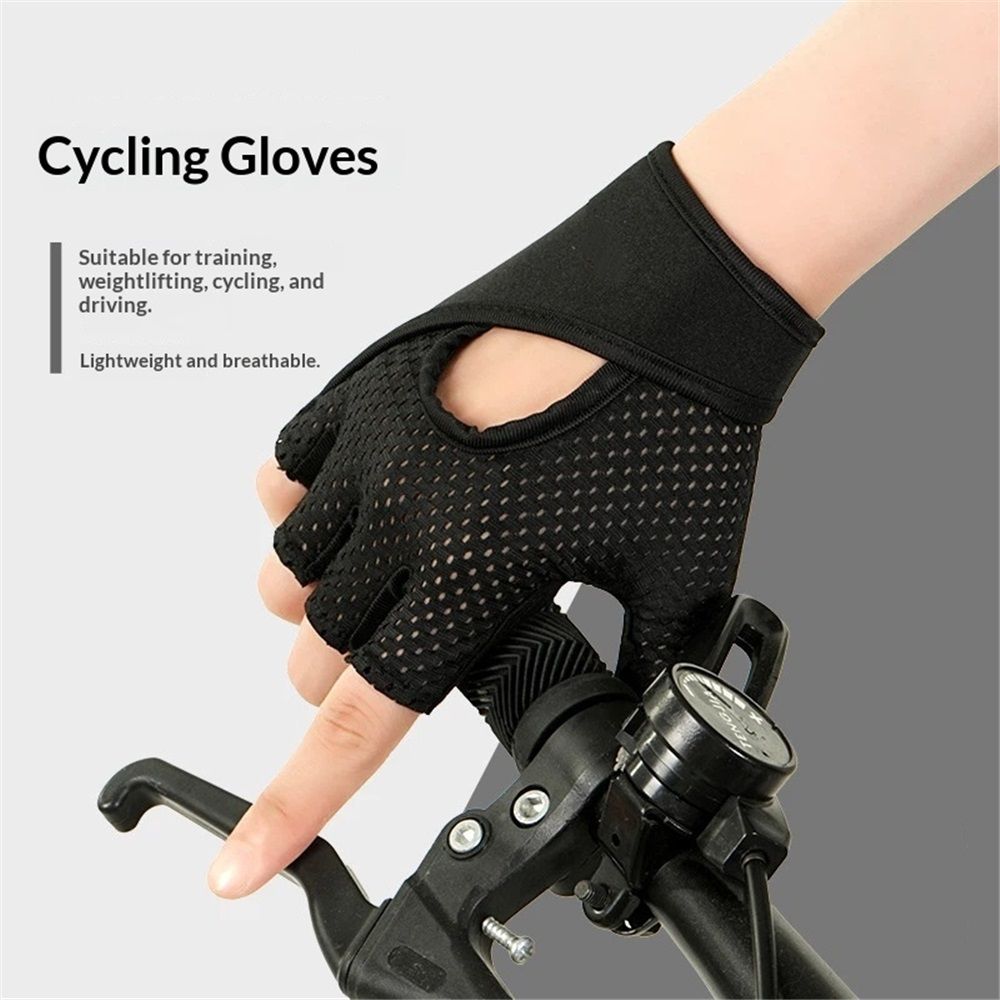Workout Gloves for Women Men - Weight Lifting Gloves with Full Palm Protection view 3