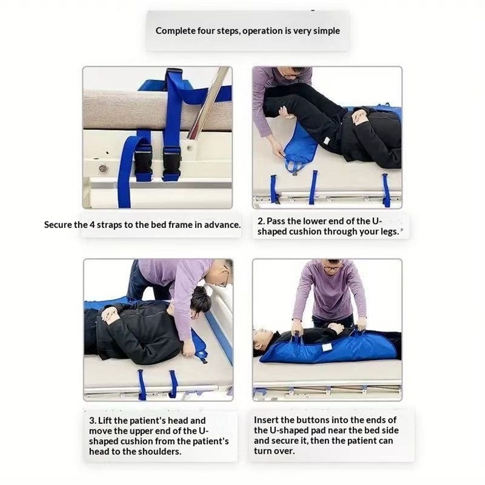 U-Shaped Positioning Sheet - Transfer Sheet for Turning and Repositioning view 3