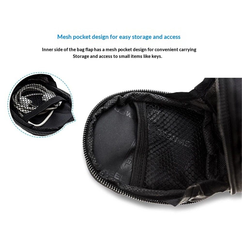 Bike Saddle Seat Bag – 1.2L Bicycle Saddle Bag Keep Bike Accessories – Bike view 4
