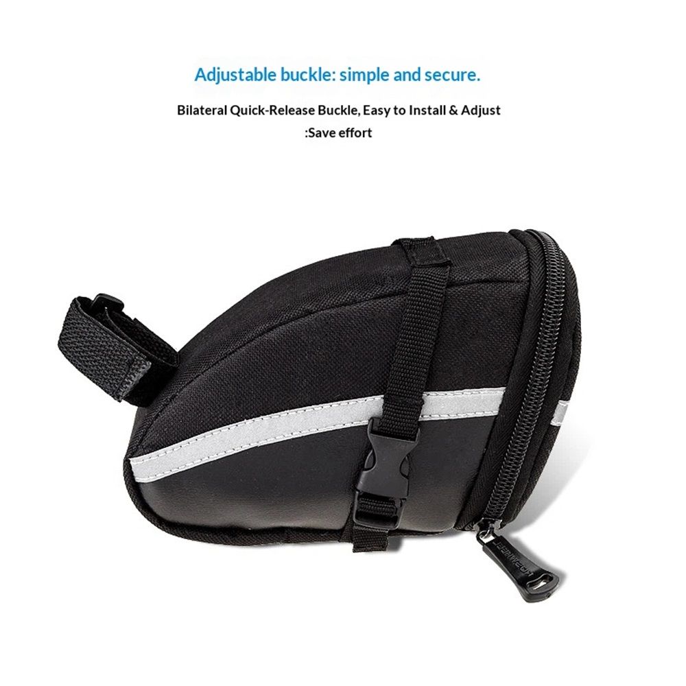 Bike Saddle Seat Bag – 1.2L Bicycle Saddle Bag Keep Bike Accessories – Bike view 5