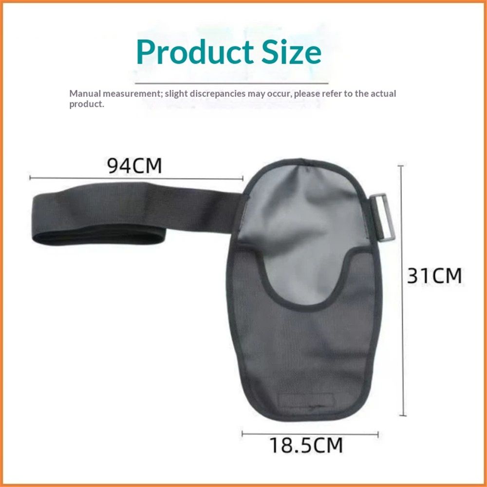 2 pack Waterproof Ostomy Bag Cover Belt Adjustable Washable Colostomy Bag view 5